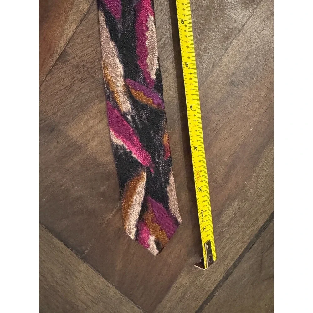 LDM 100% Silk Neck Tie Handmade Italy 58